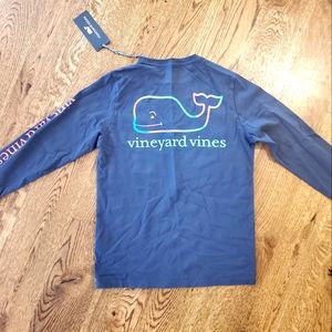 NWT S Blue Vineyard Vines Long sleeve shirt